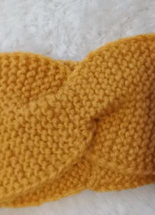 Гірчична пов'язка на голову на обхват до 48