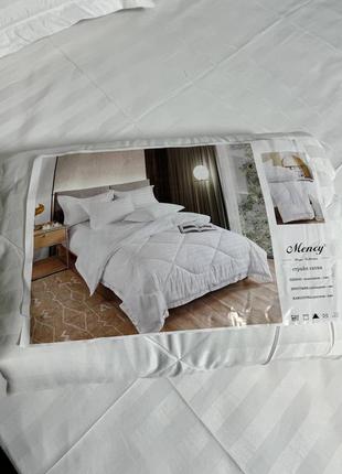 Постельное белье с летним одеялом, белый8 фото