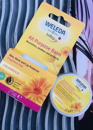Универсальный бальзамweleda (веледа) с экстрактом календулы all purpose balm