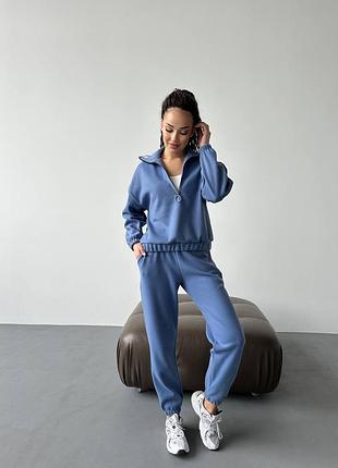 Ангоровый костюм в спортивном стиле
