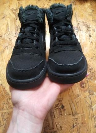 Кожаные ботинки ботинки кроссовки nike4 фото