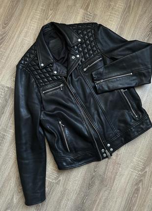 Шкіряна косуха фірма all saints