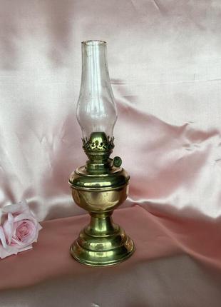 Старовинна гасова лампа! рідкісна! бельгія!