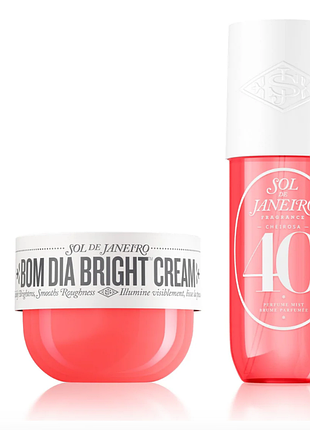 Sol de janeiro bom dia™ bright cream освітлювальний крем для тіла та парфумований спрей