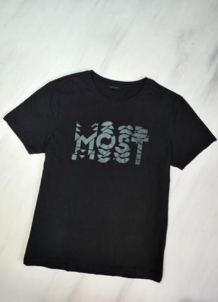 Lcw casual стильная черная футболка из 100% коттона3 фото