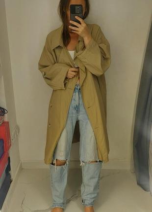Тренч беж S/M, M/L, L/XL