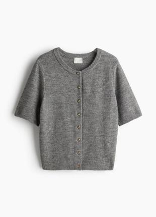 Кардиган h&m сірий новий м розмір