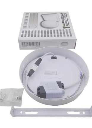 Світильник накладний led round downlight 12w-220v-850l-4000k alum tnsy4 фото