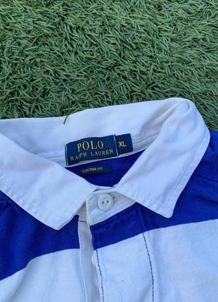 Vintage polo ralph lauren rugby shirt size xl3 фото