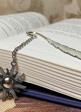 Закладка, що світиться, для книг "сонце"