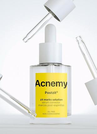 Acnemy postzit serum corrector освітлювальна сироватка для боротьби з постакне