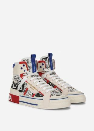 Высокие кроссовки dolce & gabbana, оригинал