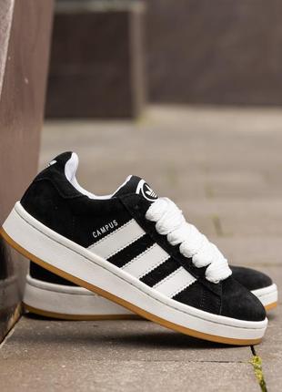 Адидас adidas campus 00s core black2 фото