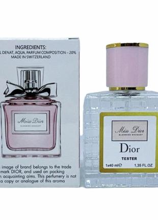 Tester 40 ml dior blooming miss dior2 фото