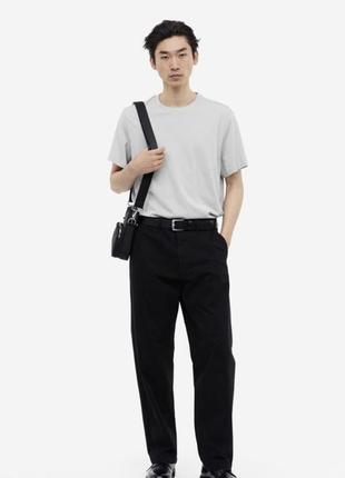 Хлопковая футболка h&m