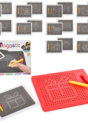 Магнітна дошка для малювання магпад. magnetic mag pad, магнітна мозаїка
