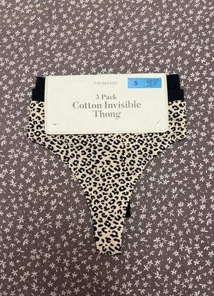 Набір трусиків (thong) бавовна