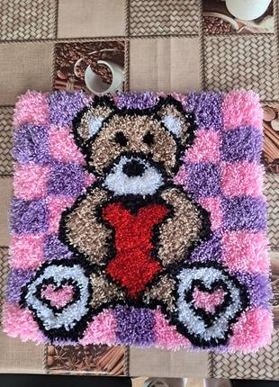 Наволочка декоративная 40×40 ручная работа, авторская схема