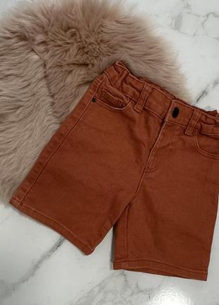 Стильные джинсовые шорты denim co, кирпичные шортики, шорты