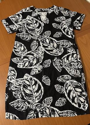 Итальянское платье со льном pink lady