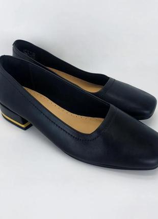 Туфли clarks, натуральная кожа
