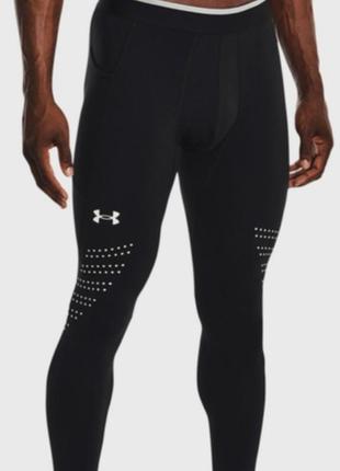 Мужские компрессионные черные тайтсы cg armour novelty Gabbana under armour