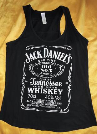Стильна фірмова майка катон.jack daniels.b&c.м-л