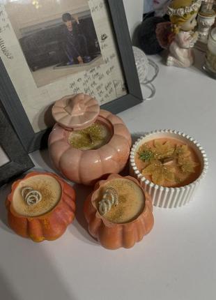 Свеча тыква