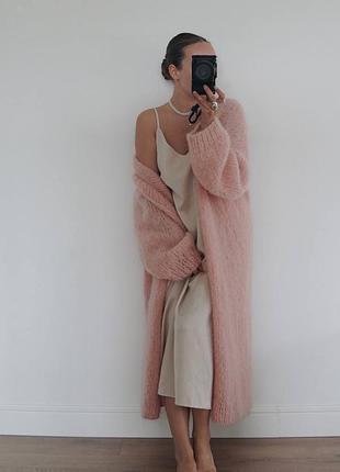 Кардиган оверсайз из шерсти альпака