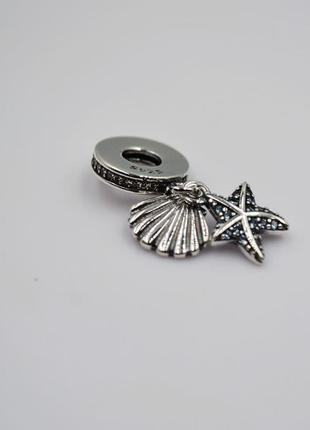 Підвіска на браслет, шарм з каменями.