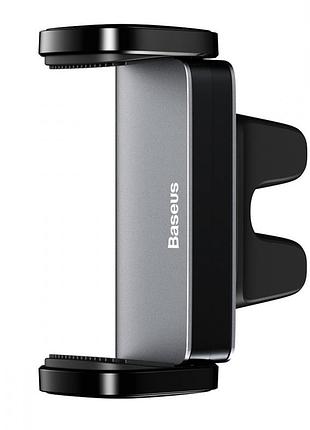 Автодержатель baseus steel cannon air outlet car mount 4.7-6.5" black