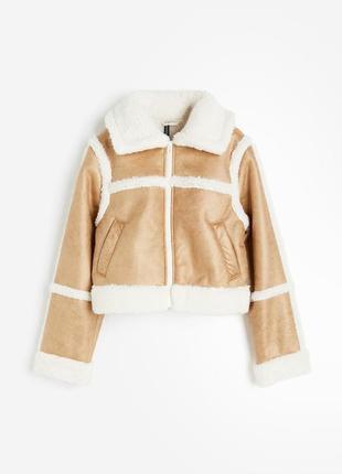Дубленка h&m