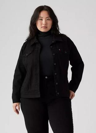 Жіноча джинсова куртка levi's