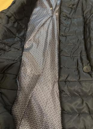 Женская жилетка длинная черная