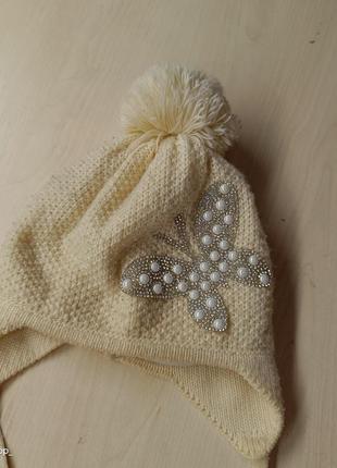 Шапка зимняя 3_4 года