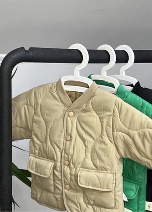 Куртка для девочки стеганая 2