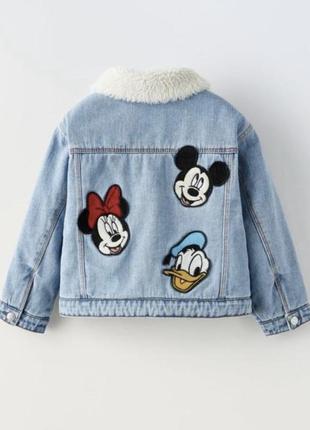 Теплые джинсовые курточки zara