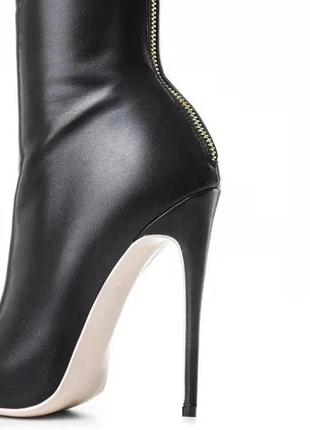 Ботфорт кожаные