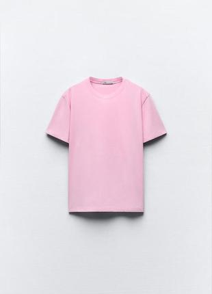 Рожева футболка zara5 фото