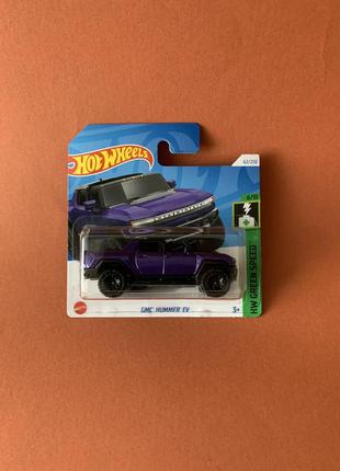 Машинка хот вилс хаммер gmc hummer ev hot wheels 2024