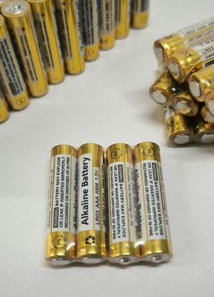 Батарейки ааа lr3 мини пальчиковые aaa алкалайн качество. аналог duracell