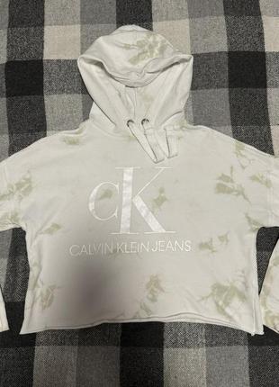 Оригінальна укорочена кофта calvin klein
