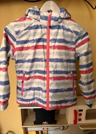 Куртка на девочку 122-128 зимняя/лижная