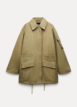 Zara парка куртка розмір s (36)