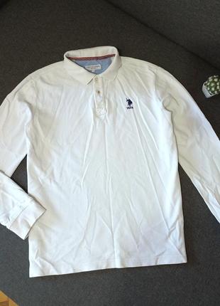 Рубашка поло Robe polo loose fit à col V cintrée en piqué fluide.