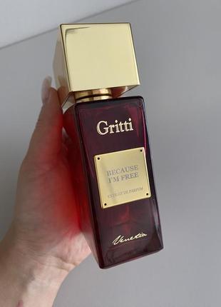 Dr. gritti because i am free парфюм 100 мл