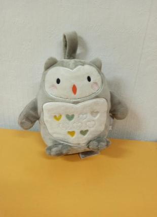 Іграшка нічник сова tommee tippee, інтерактивна, з білим шумом