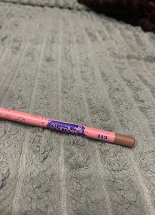 Нюдовый карандаш для губ, глемби, glambee, помада
