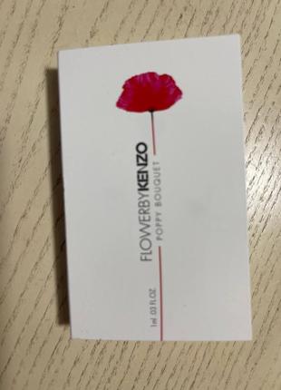 Парфумована вода для жінок kenzo flower by kenzo poppy bouquet eau de parfum. акція 1+1=3