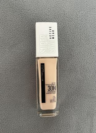 Тон maybelline super stay